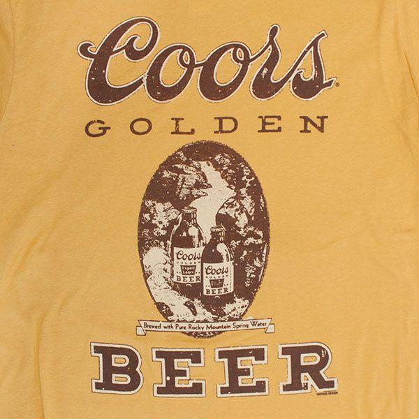 Coors Beer Logo - Coors Brewing Co. Gold Beer T Shirt