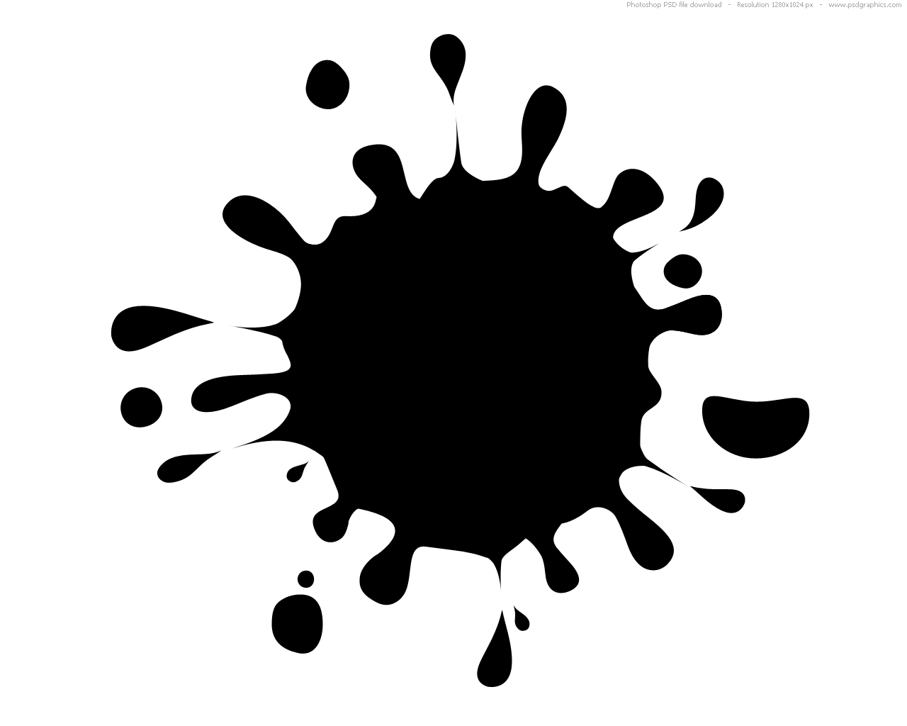 Color Splat Logo - Ink Splat Logo images - Clip Art Library