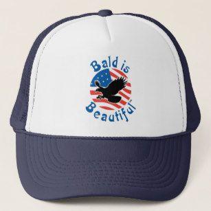 Lady Red White and Blue Eagles Logo - Red White And Blue Eagle Hats & Caps