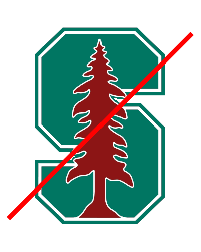 Green Tree with Red S Logo - Name and Emblems. Stanford Identity Toolkit