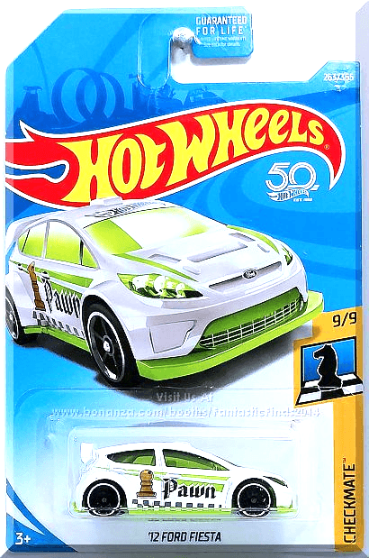 Lime Green Windows Logo - Hot Wheels - '12 Ford Fiesta: Checkmate 9 - 365 2018