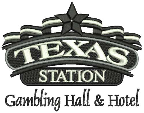 Texas Station Logo - Custom Embroidery Digitizing Sample - Texas Station Hotel Logo