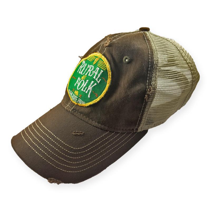 Rural Cap Logo - Rural As Folk Cap – Rural Route Proud