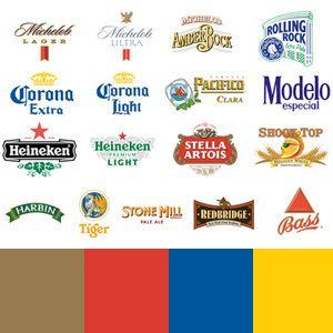 Popular Beer Logo - color theory | marketing d.i.y.