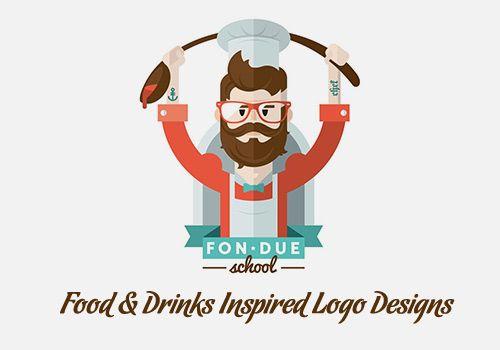 Food Design Logo - 35 Creative Food & Drinks Inspired Logo Designs | InstantShift