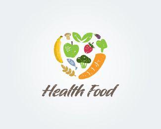 Food Design Logo - Health Food Designed