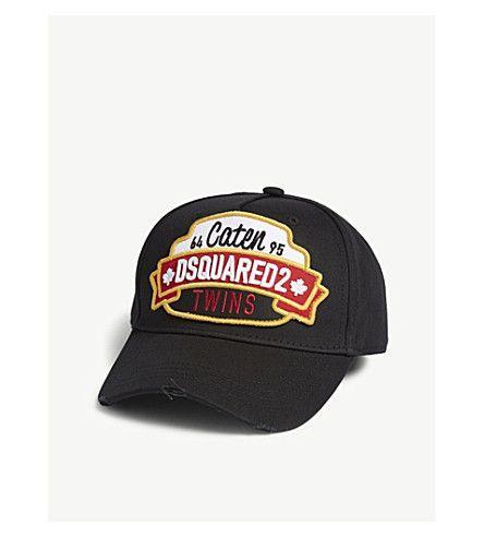 Rural Cap Logo - DSQUARED2 - Caten twins cotton cap | Selfridges.com