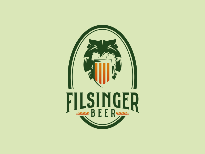Popular Beer Logo - Filsinger beer logo proposal by Marco Jimenez | Dribbble | Dribbble