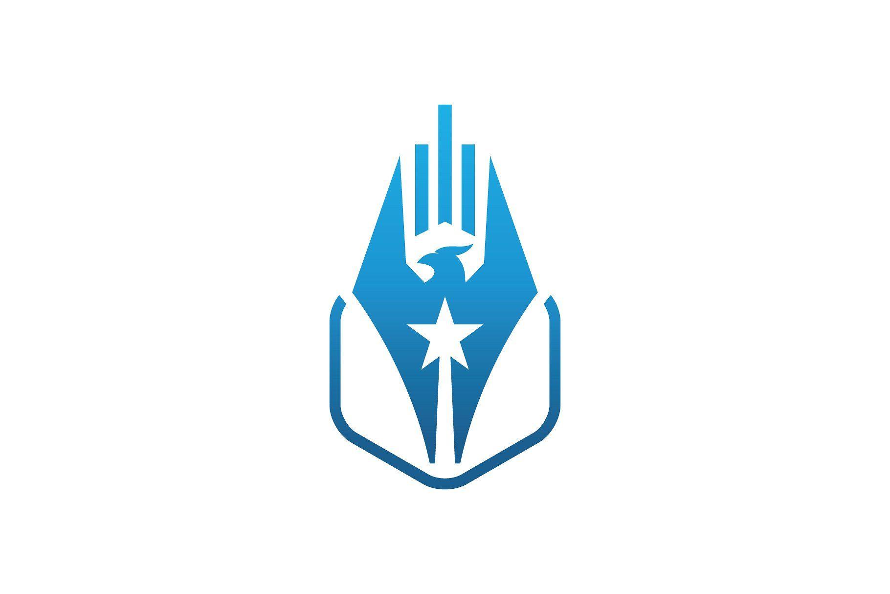 Blue Phoenix Logo - Blue Phoenix Logo Logo Templates Creative Market