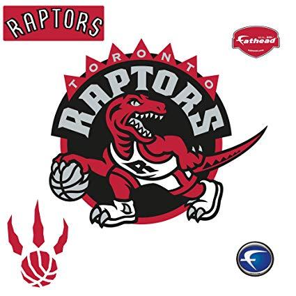 Toronto Raptors Logo - Amazon.com : Fathead NBA Toronto Raptors Toronto Raptors Logo