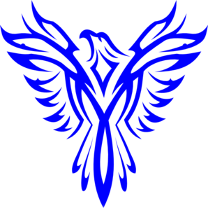 Blue Phoenix Logo - Blue Phoenix Clip Art at Clker.com - vector clip art online, royalty ...