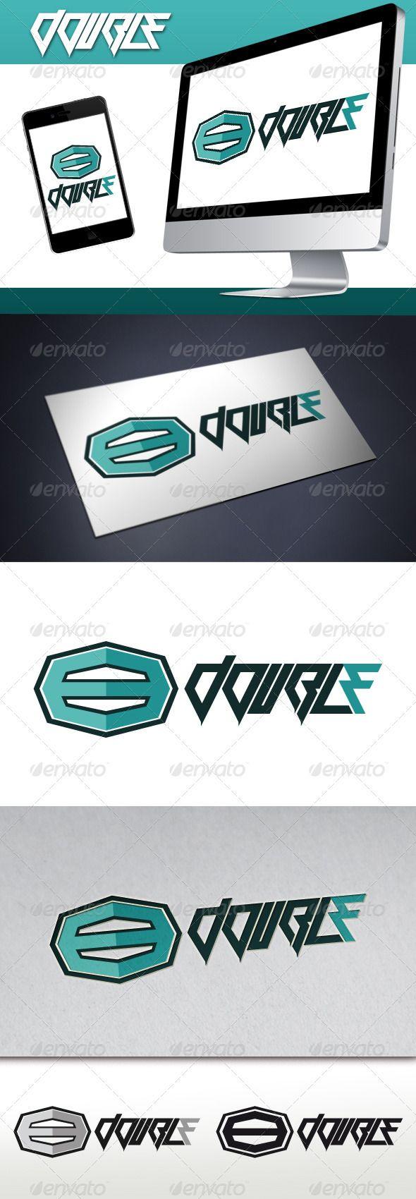 Double E Logo - Letter E Logo (Double E) #GraphicRiver color version: Color