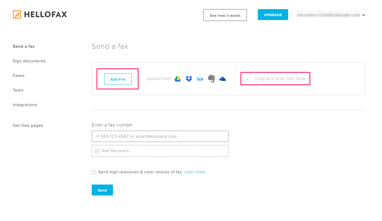 Fax Email Logo - How to fax a document