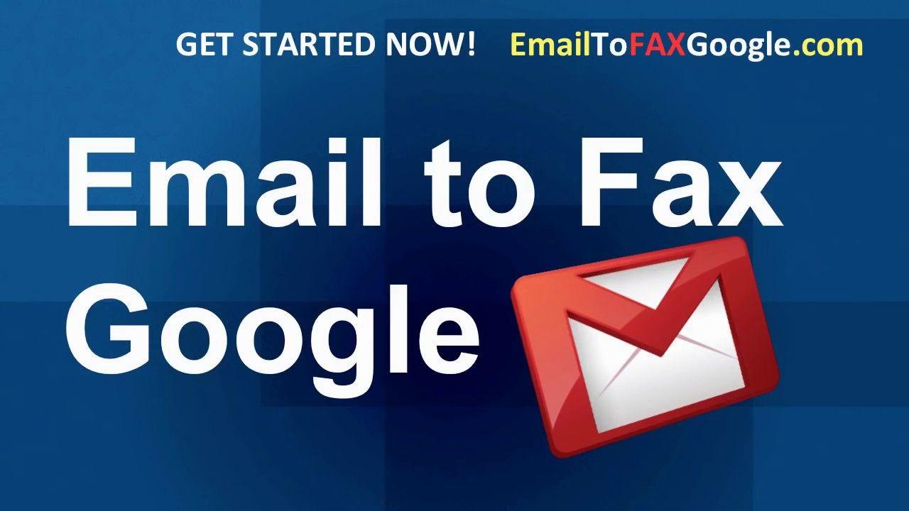 Fax Email Logo - Gmail Fax and Email to Fax on Google Gmail - YouTube
