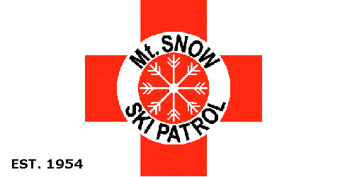 Snow Ski Logo - Mount Snow Ski Patrol | Bag and Drag