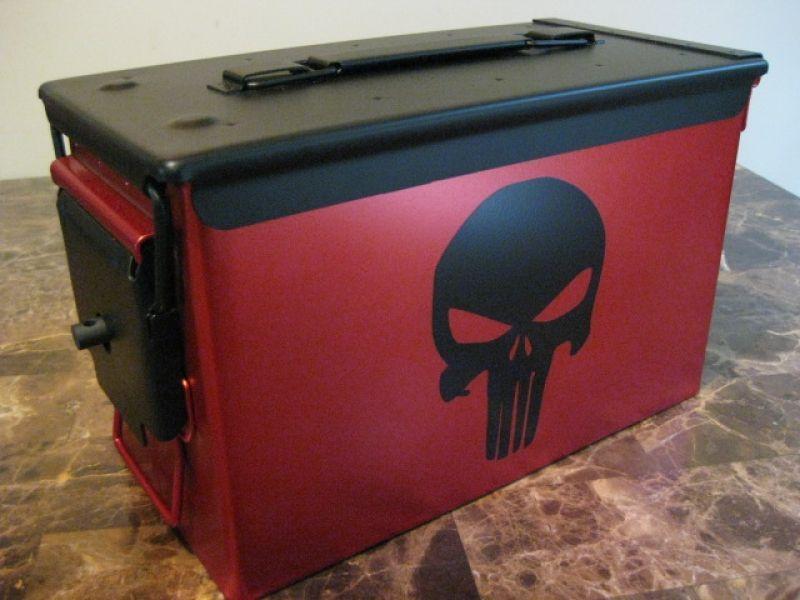 Ammo Box Logo - AMMO CAN HANDGUN CASE, VERY COOL, DOUBLE GUN, .50 AMMO BOX, .50 CAL ...