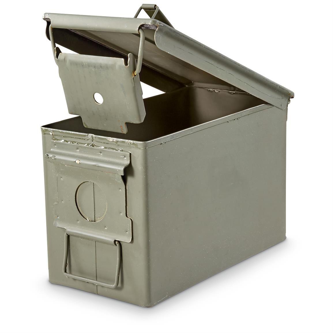 Ammo Box Logo - Military Surplus Ammo Cans & Military Storage. Sportsman's Guide