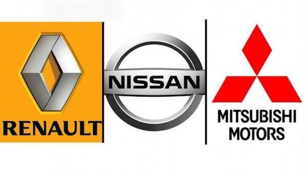 Renault-Nissan Mitsubishi Logo - Nissan, Renault And Mitsubishi Join Forces, Unveils A Brand New Logo ...