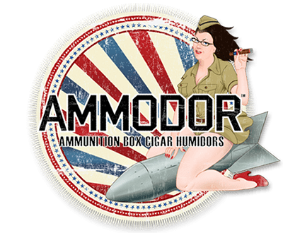Ammo Box Logo - Ammodor Tactical Humidors. Ammo Can Cigar Humidors