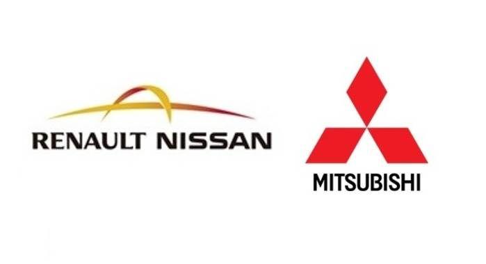 Renault-Nissan Mitsubishi Logo - Mitsubishi Motors Joins Renault Nissan Alliance