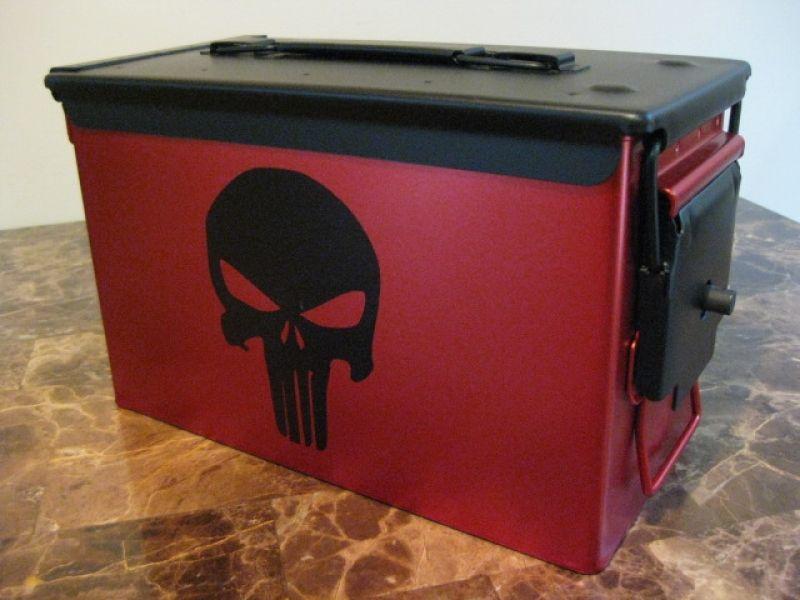 Ammo Box Logo - AMMO CAN HANDGUN CASE, VERY COOL, DOUBLE GUN, .50 AMMO BOX, .50 CAL