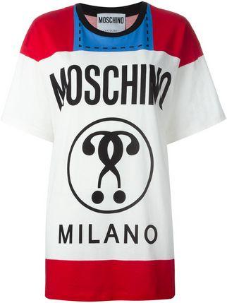 It's Lit Logo - Moschino 'It's Lit' Logo T Shirt