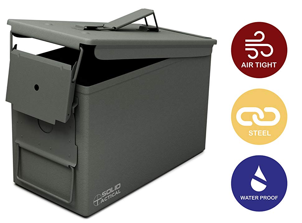Ammo Box Logo - Amazon.com : Solid Tactical New 50 Cal Metal Ammo Can