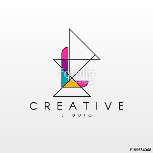 Modern L Logo - L letter logo. Logo Design with Creative Modern Trendy Typography ...