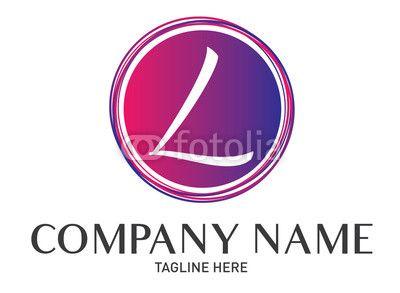 Modern L Logo - Round Letter L Logo Gradient Trendy Modern Template Design | Buy ...