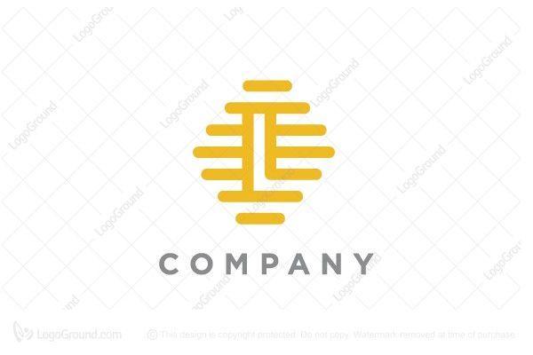 Modern L Logo - Exclusive Logo 106644, Mono Line Hexagon L Logo | Logos For Sale ...