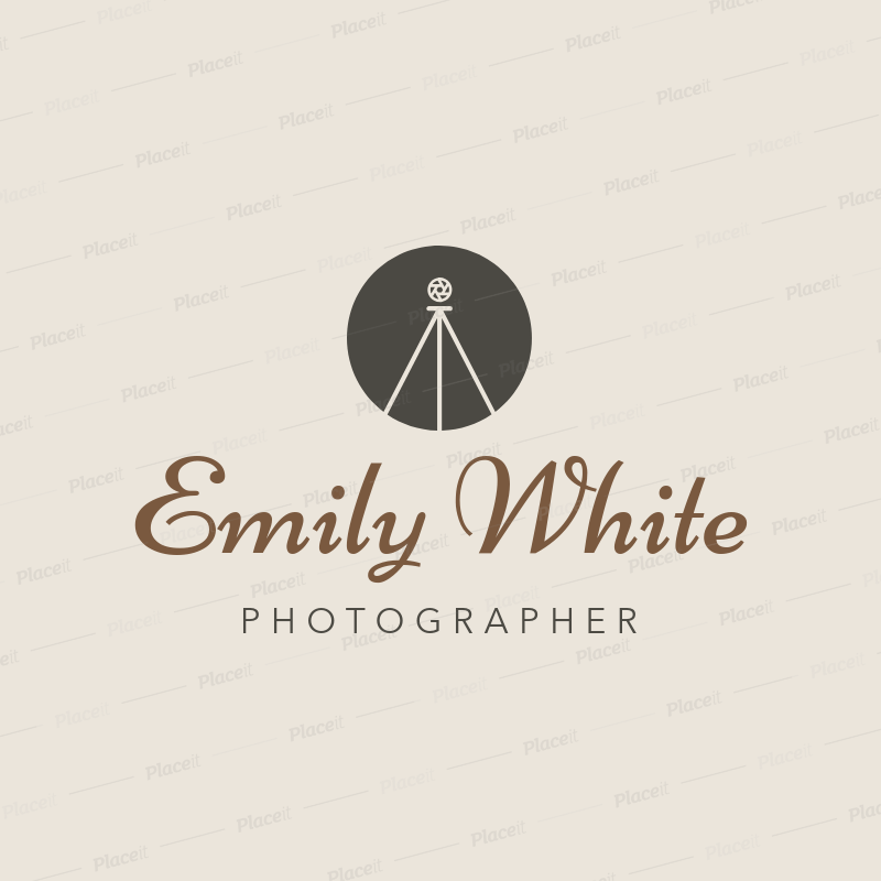 Great Photography Logo - Placeit - Logo Maker to Design a Photography Logo