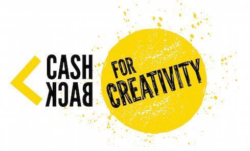 Yellow Cash Logo - CashBack for Creativity Logos | Creative Scotland