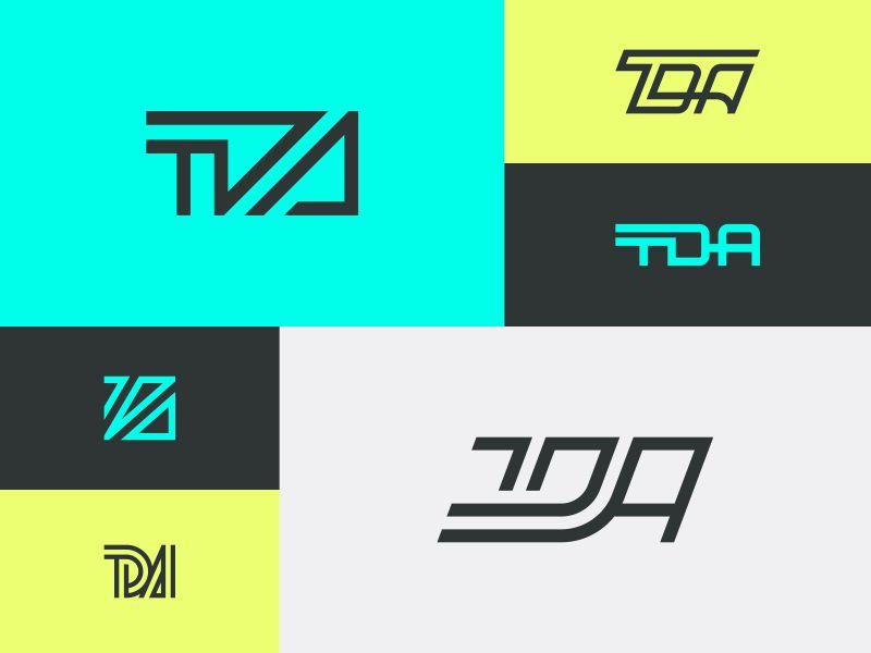 TDA Logo - TDA Monogram Logos by Chaz Russo | Dribbble | Dribbble