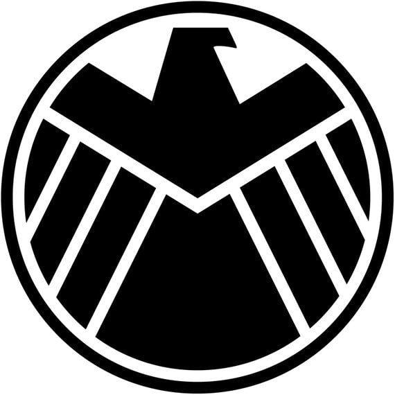 Marvel Shield Logo - Agents Of SHIELD Logo Decal Sticker V Marvel Comics Avengers Car Truck Window Laptop Die Cut Vinyl Select Color Size