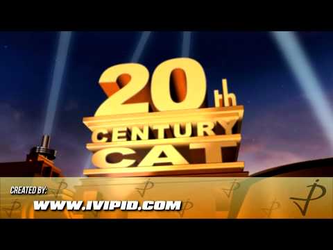 20th Century Cat Logo - 20th Century Cat Logo (Rough Draft w. iVipid watermark)