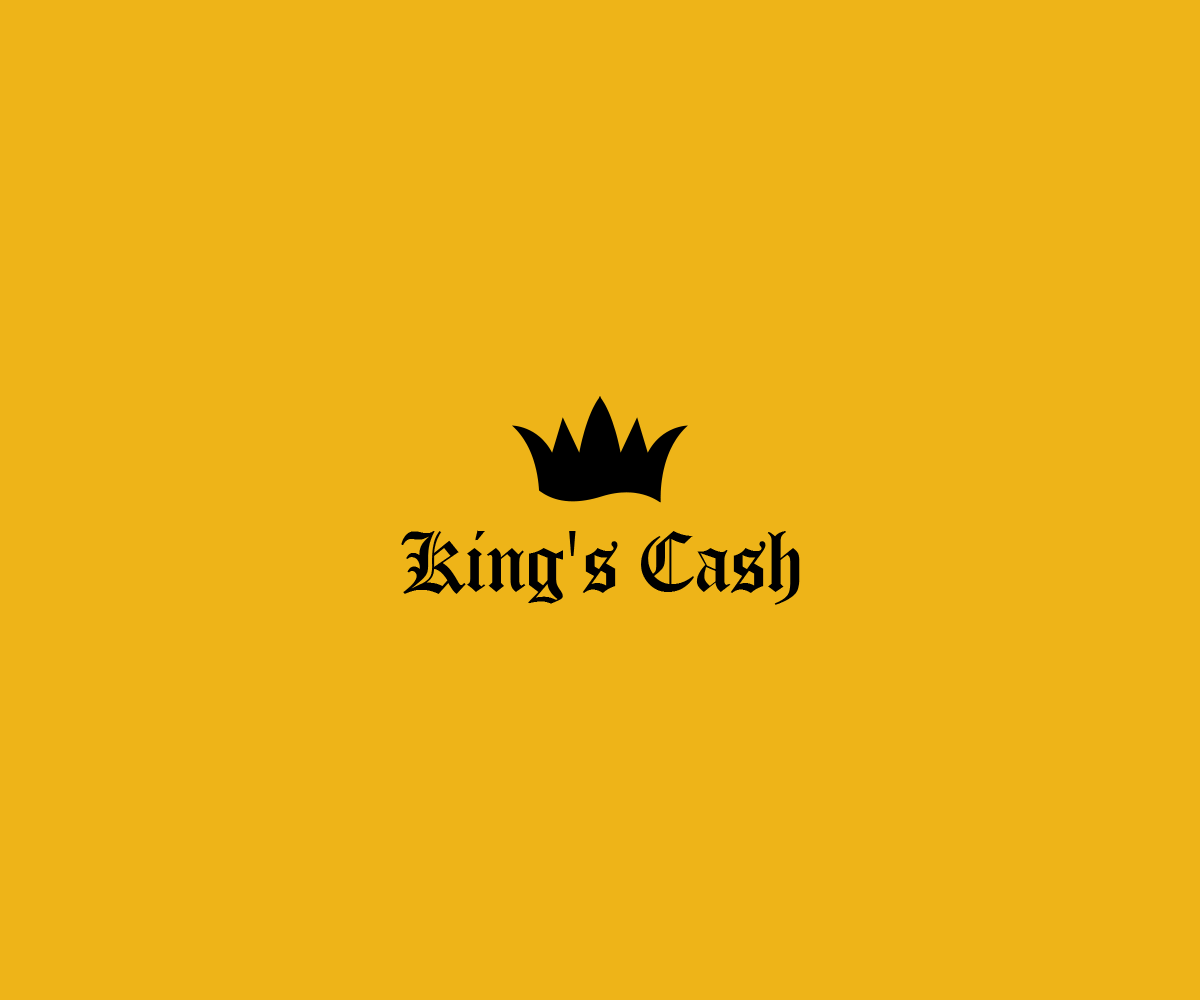 Yellow Cash Logo - Elegant, Playful, Cash Logo Design for King's Cash