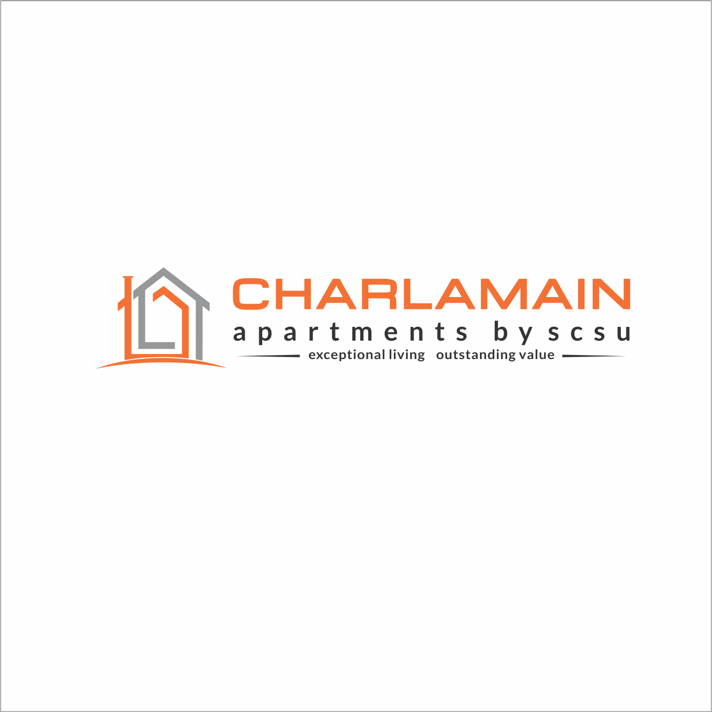 Modern Apartment Logo - Bold, Modern, Apartment Logo Design for Charlamain apartments by ...