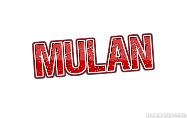 Mulan Logo - Mulan Logo. Free Name Design Tool from Flaming Text