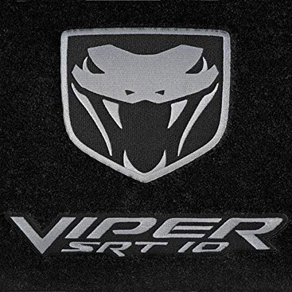 SRT Viper Logo - Amazon.com: Dodge Ram Viper SRT-10 SRT10 2004 2005 2006 2Pc Black ...