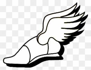 Cross Country Winged Foot Logo - Pin Cross Country Shoes Clip Art Country Winged Foot