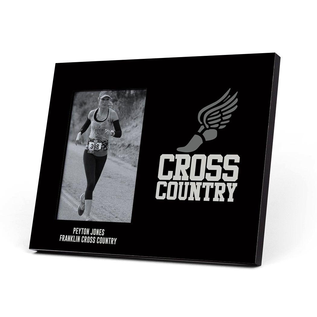 Cross Country Winged Foot Logo - Cross Country Photo Frame Country Winged Foot