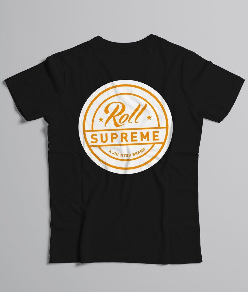 Reverse Supreme Logo - The Reverse OG - Black/Orange – Roll Supreme