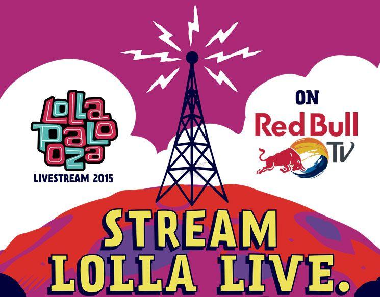 Red Bull TV Logo - Watch Red Bull TV's Lollapalooza Live Stream Starting this Friday