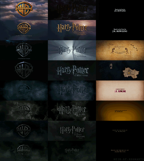 Harry Potter Opening Logo - Harry Potter Opening Intros. Harry Potter Amino