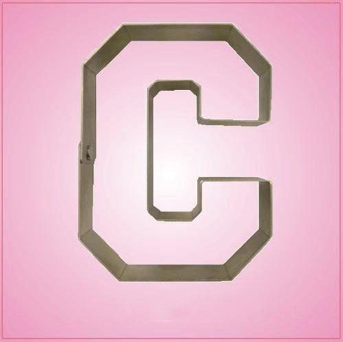 With Just Letter C Logo - Amazon.com: Varsity Letter C Cookie Cutter 4.25 inch (metal ...