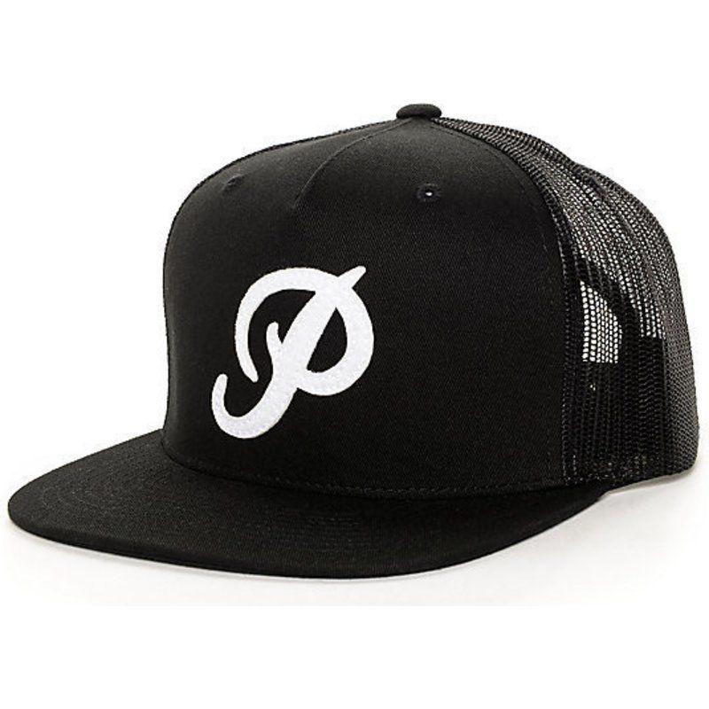 Primitive P Logo - Primitive Classic P Logo Black Trucker Hat: Shop Online