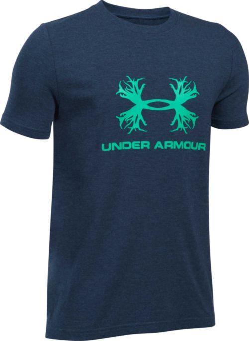 Under Armour Antler Logo - Under Armour Boys' Antler Logo T-Shirt | DICK'S Sporting Goods