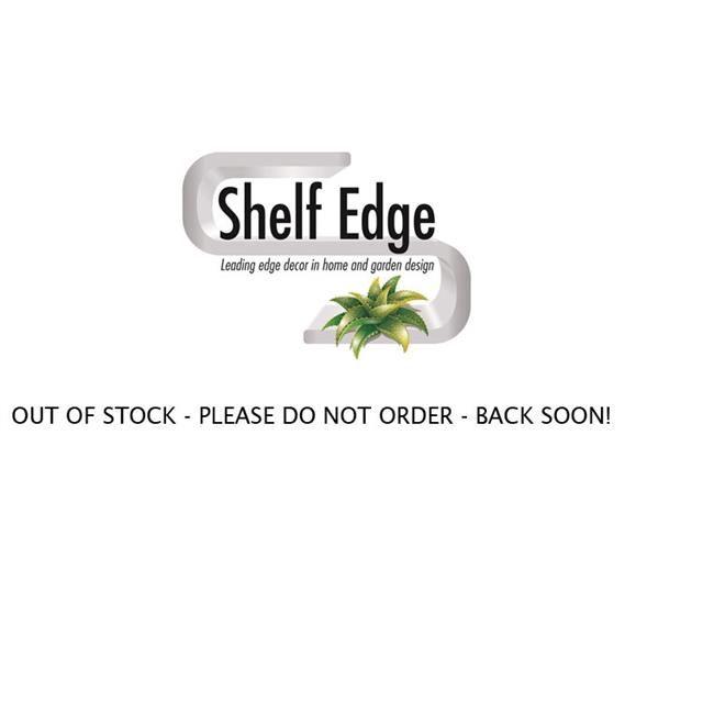 White Planters Logo - 38cm Artificial Vanilla Grass Plant - Two Tone Green - | Shelf Edge