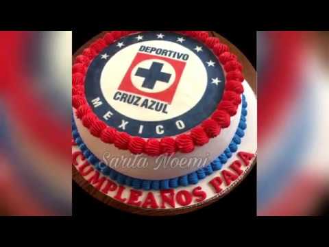 Pastel De Un Logo - PASTEL DEL CRUZ AZUL. PASTEL 3 LECHES. PARA HOMBRE. MEXICAN CAKE