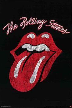 Red Lip and Toungue Logo - Cell Phone. Rolling Stones, Music